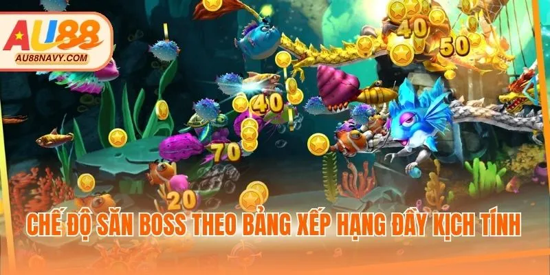 Chế độ săn boss theo bảng xếp hạng đầy kịch tính
