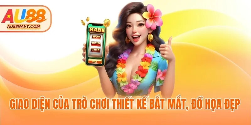 Giao diện của trò chơi thiết kế bắt mắt, đồ họa đẹp